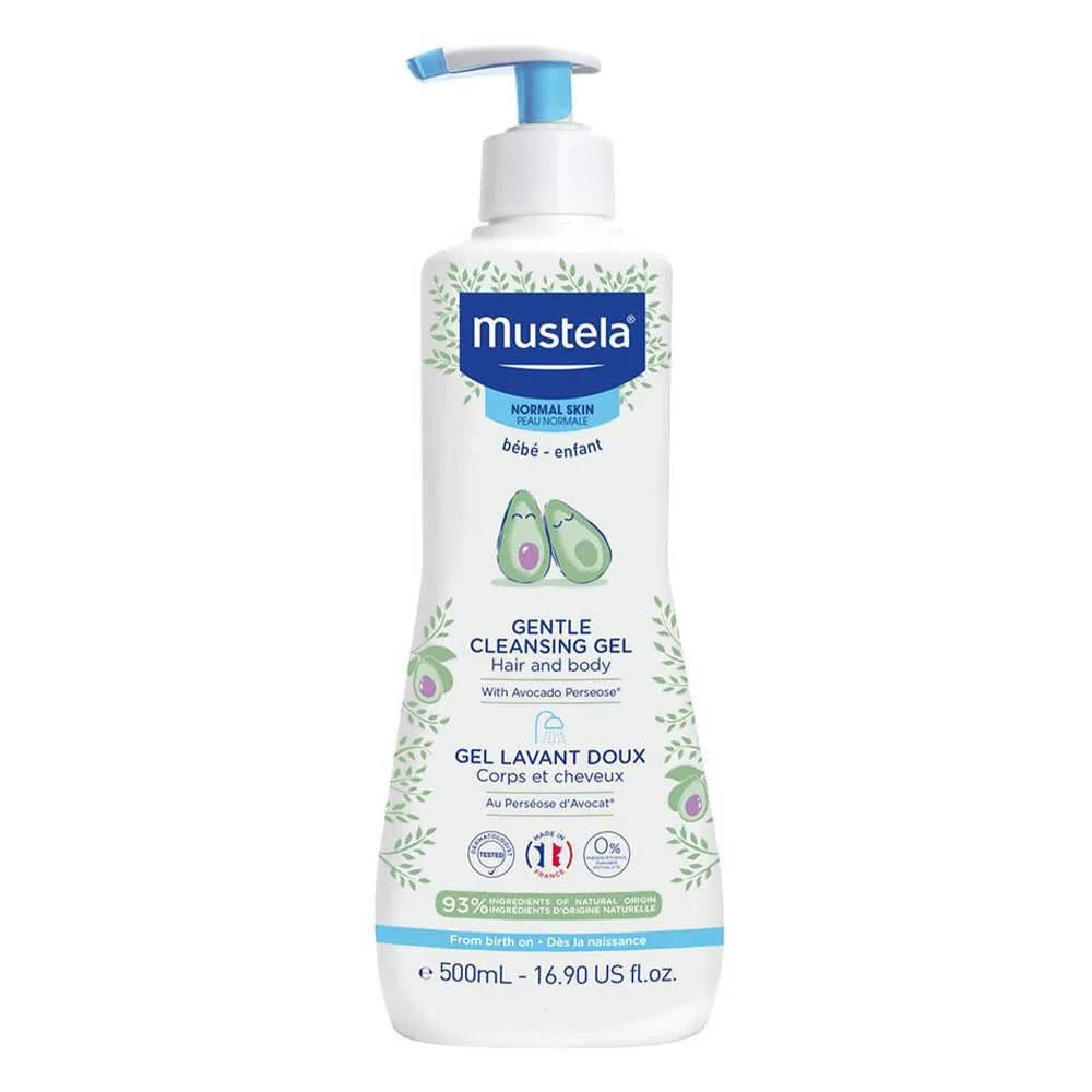 Mustela Gentle Cleansing Gel - Hair and body (baby - enfant) 500ml