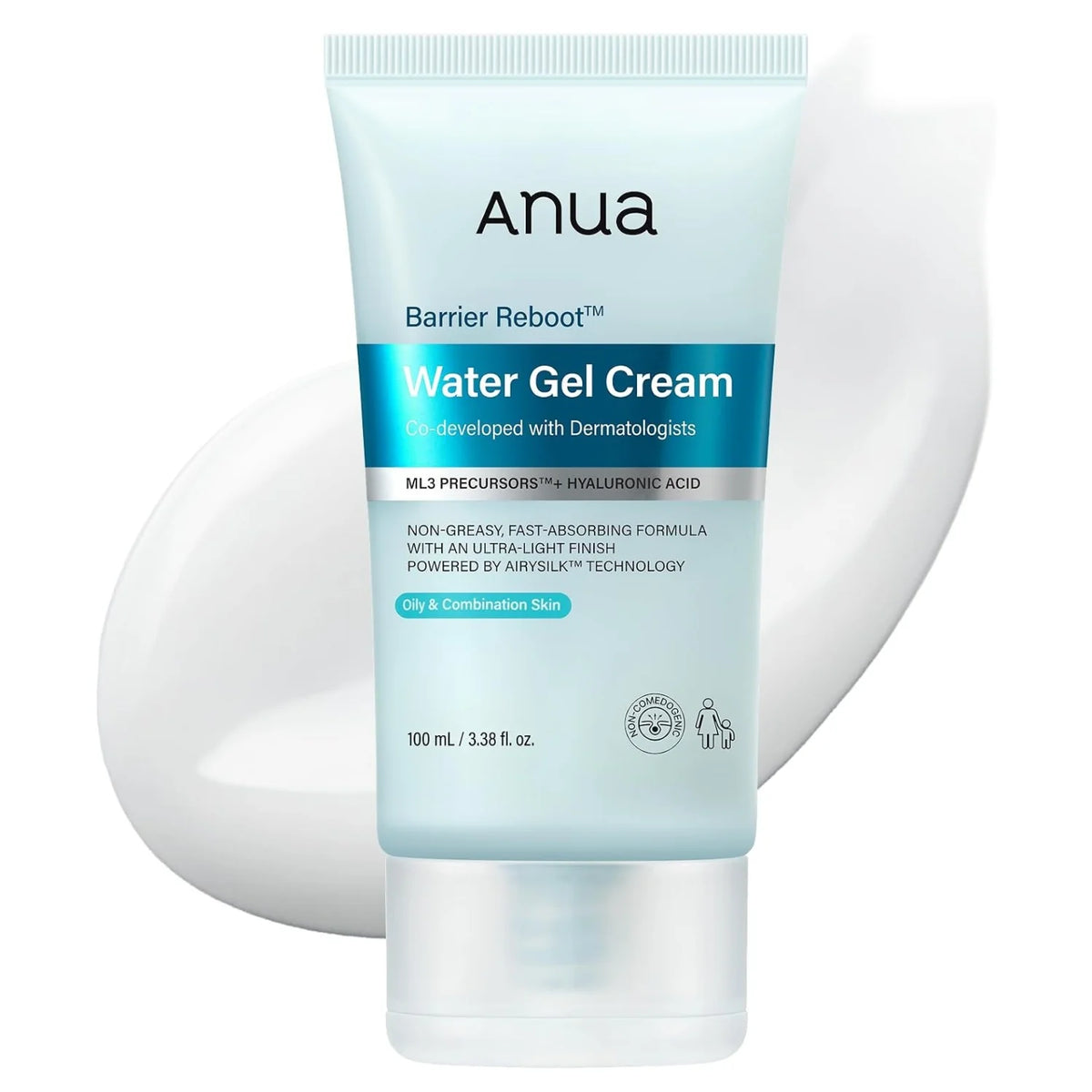 Anua Barrier Reboot™ Water Gel Cream 100ml