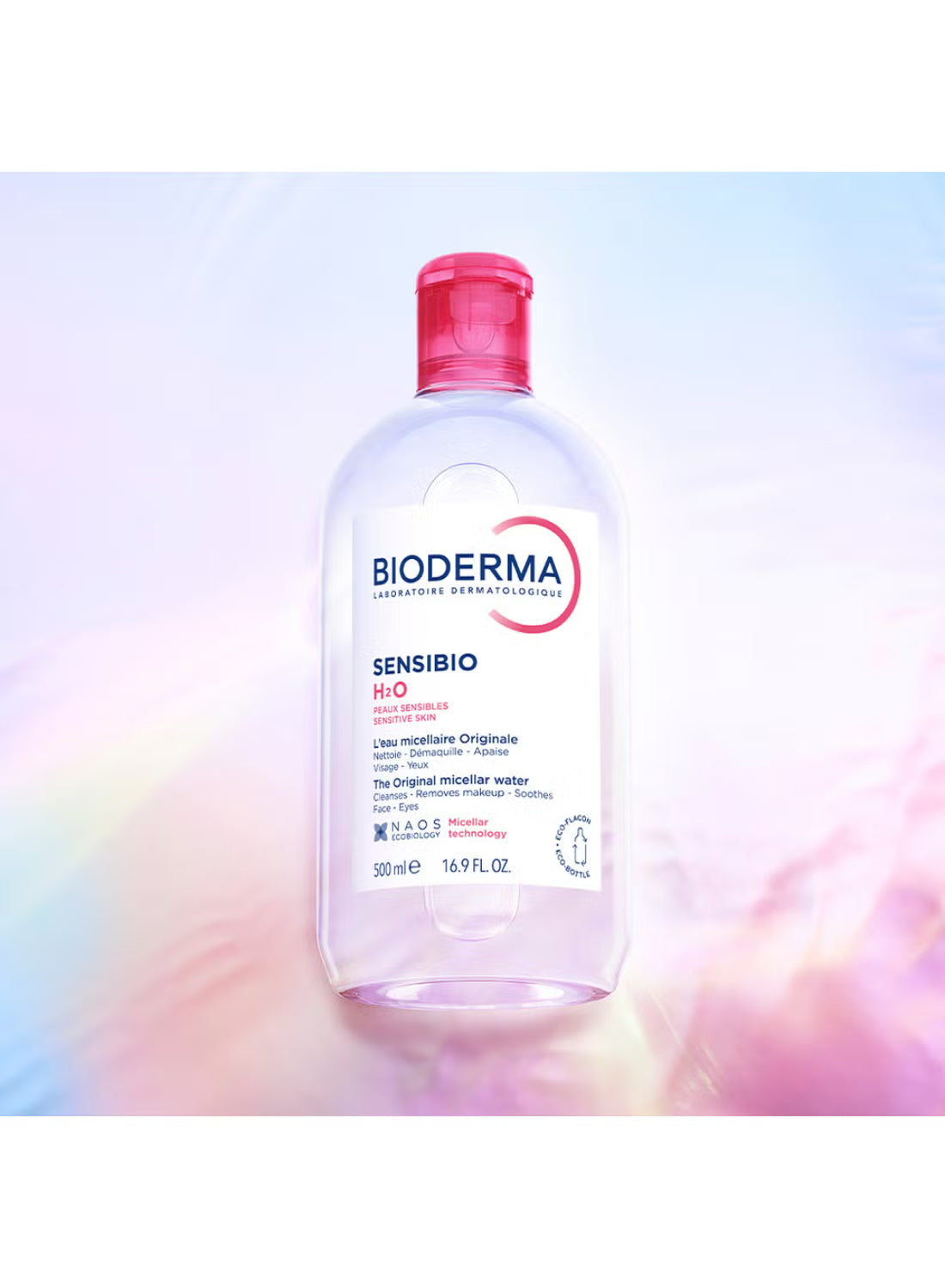 Bioderma Sensibio H2O Micellar Water Cleanser & Makeup Remover 500ml