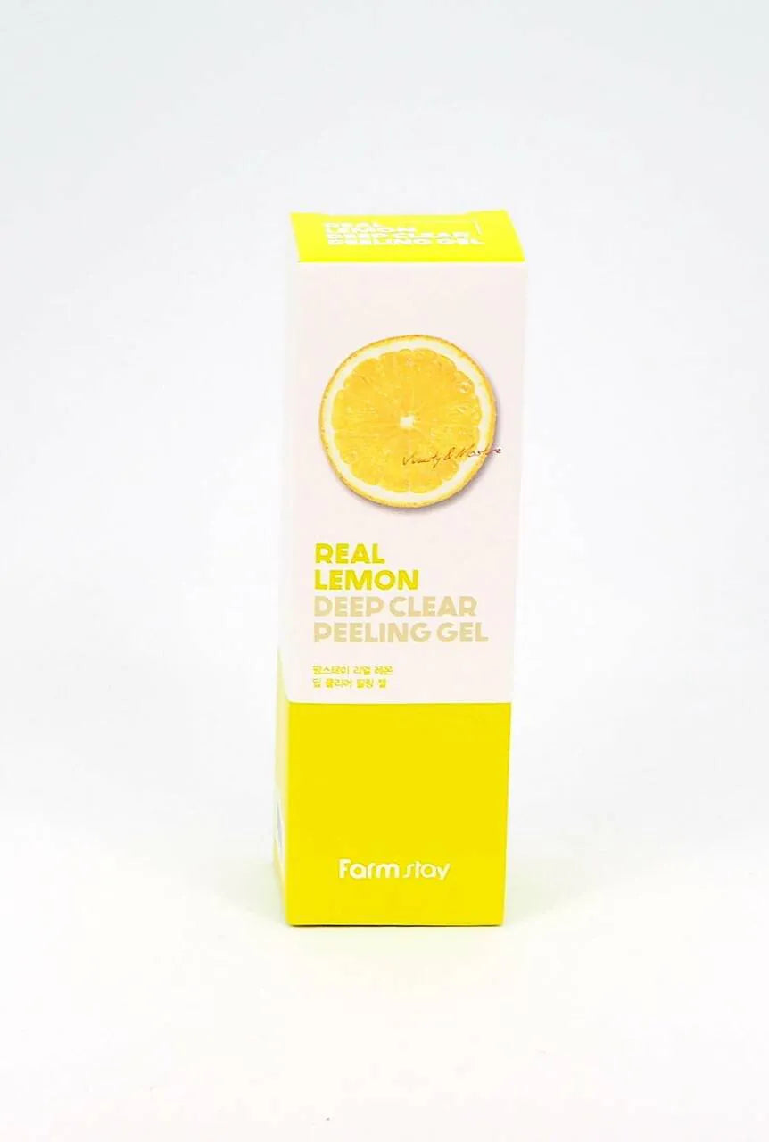 Farmstay Real Lemon Deep Clear Peeling Gel 100ml