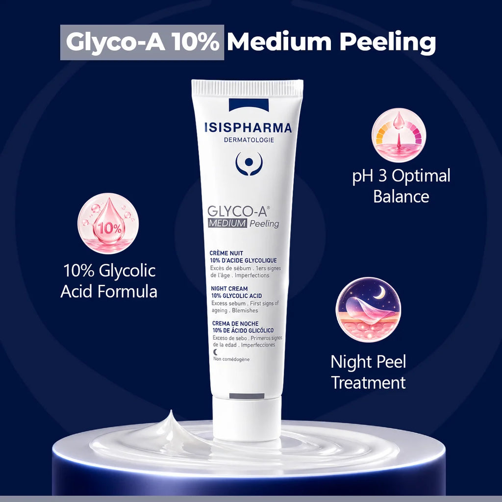 Isispharma Glyco-A Medium Peeling (Crème Nuit) 30ml
