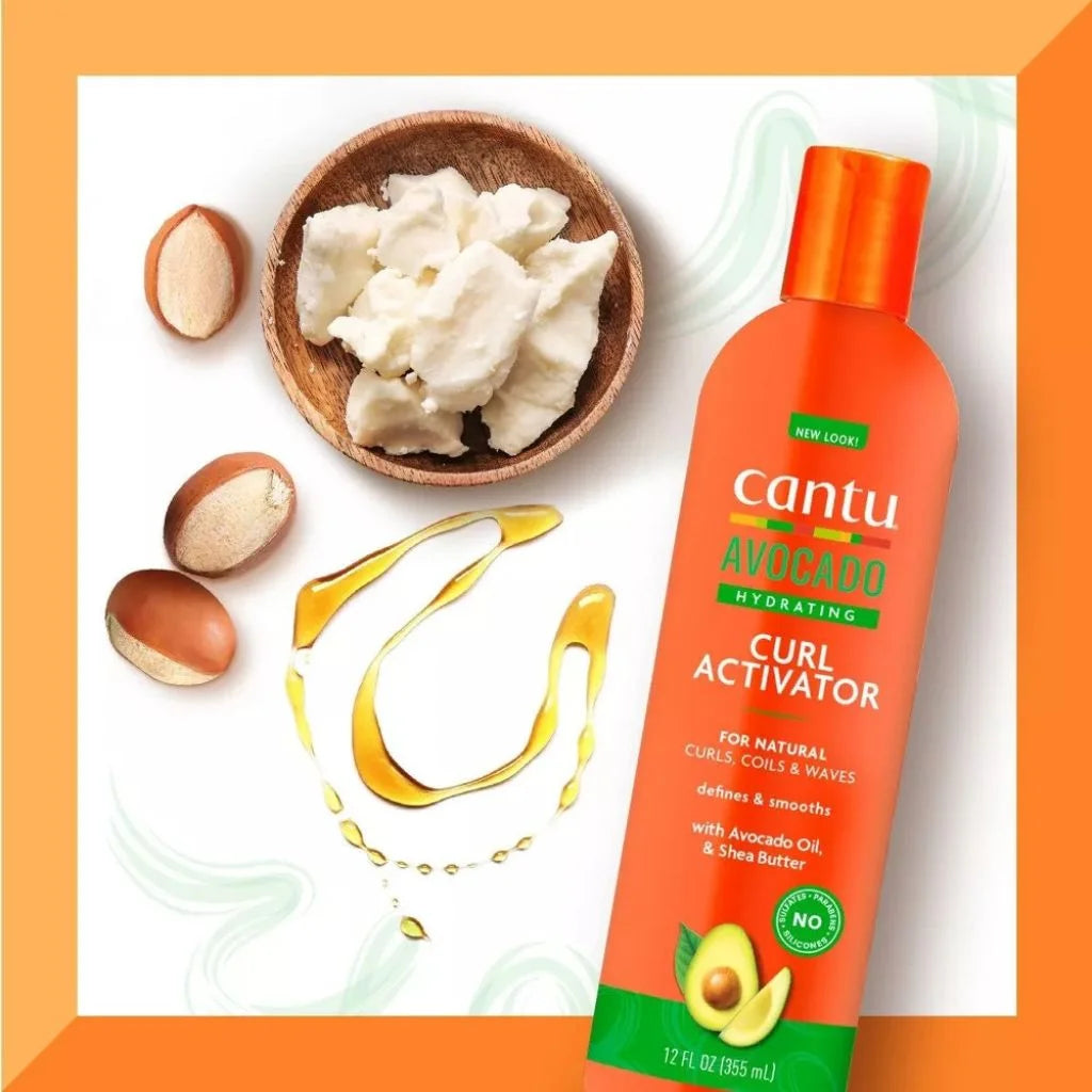 Cantu Avocado Hydrating Curl Activator Cream 355ml
