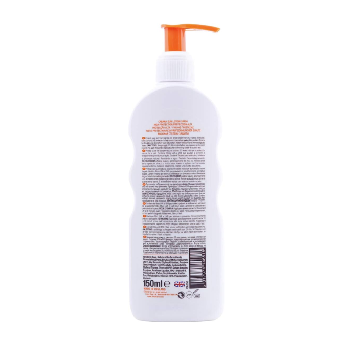 Cabana Sun Protective Sun Lotion Bronze Intensifier SPF 50 200ml