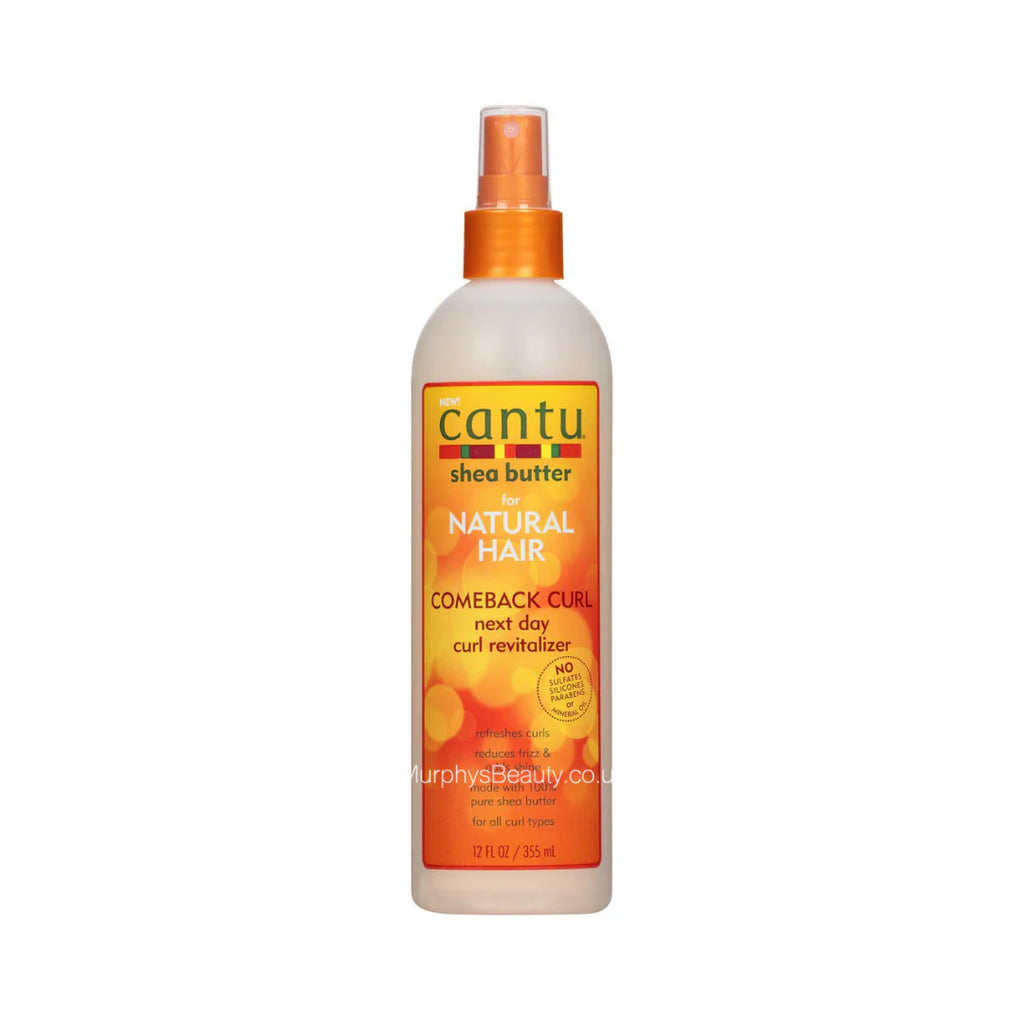Cantu Shea Butter for Natural Hair Comeback Curl Next Day Curl Revitalizer 355ml
