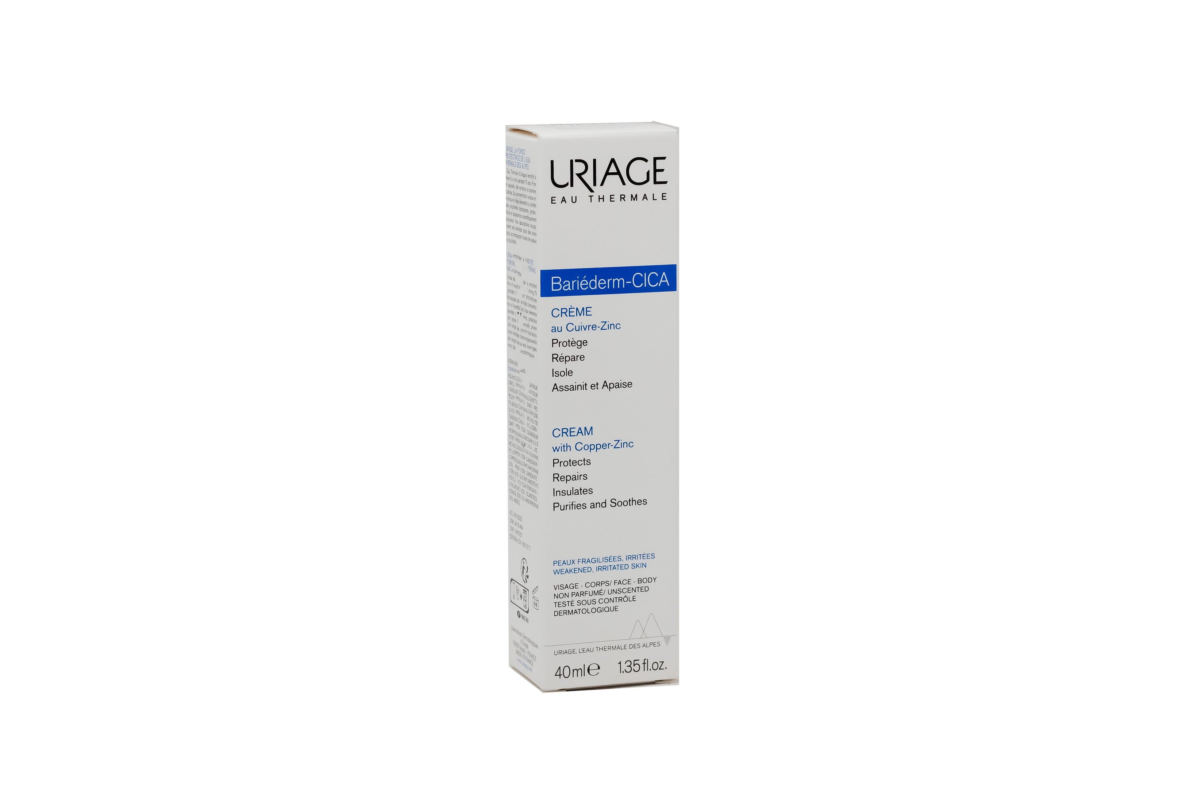 Uriage Bariéderm-CICA Cream with Copper-Zinc 40ml