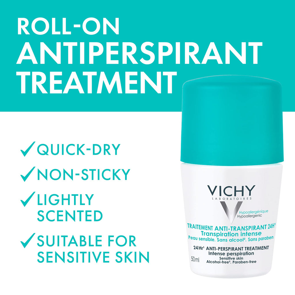 Vichy 48Hr Anti-Perspirant Treatment - Intense Perspiration 50ml
