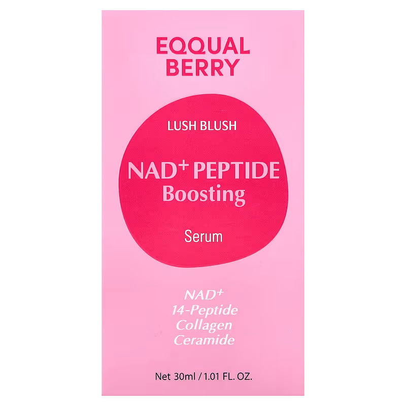 Eqqualberry Lush Blush NAD+ Peptide Boosting Serum (30ml)