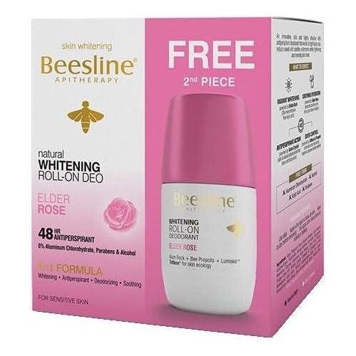 Beesline Whitening Roll-On Deodorant - Elder Rose (Buy 1 Get 1 Free) 50ml