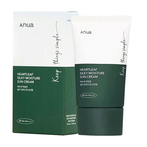 Anua Heartleaf Silky Moisture Sun Cream