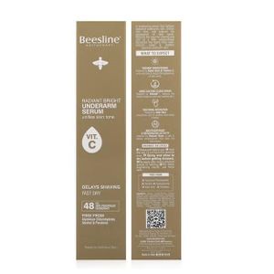 Beesline Radiant Bright Underarm Serum - Delays Shaving 150ml