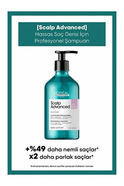 L'Oréal Professionnel Scalp Advanced Anti-Discomfort Dermo-Regulator Shampoo 500ml