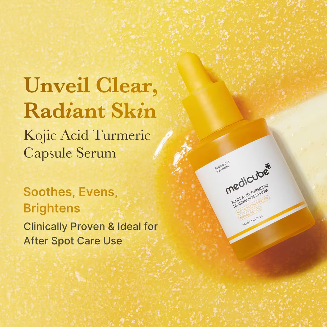 Medicube Kojic Acid Turmeric Niacinamide Serum (30 ml