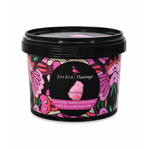 Jardin Flamingo Face & Body Scrub Cotton Candy 400ml