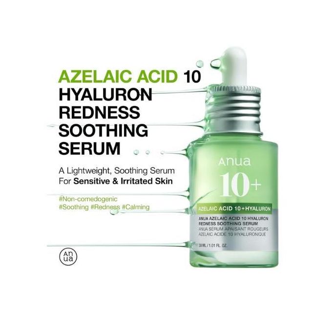 Anua Azelaic Acid 10 Hyaluron Redness Soothing Serum 30ml