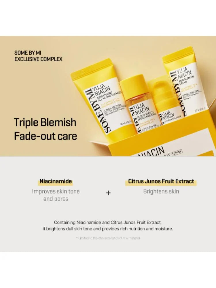 Some By Mi Yuja Niacin Anti Blemish Starter Kit Edition