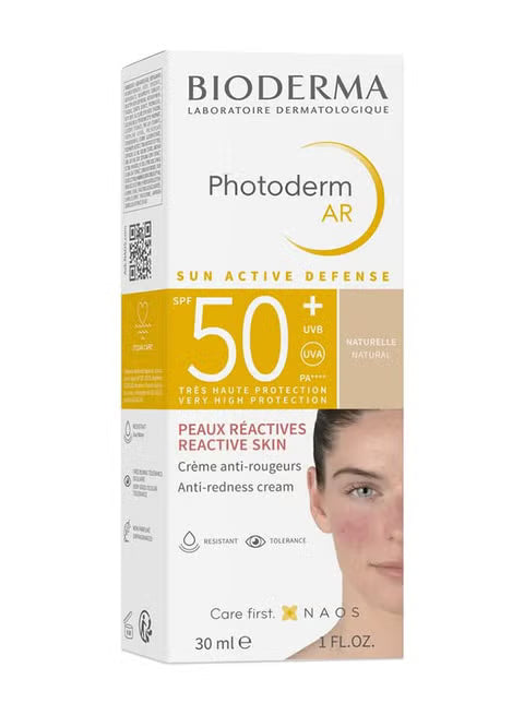 Bioderma Photoderm AR SPF 50+ Anti-Redness Cream (Natural Tint) 30 ml