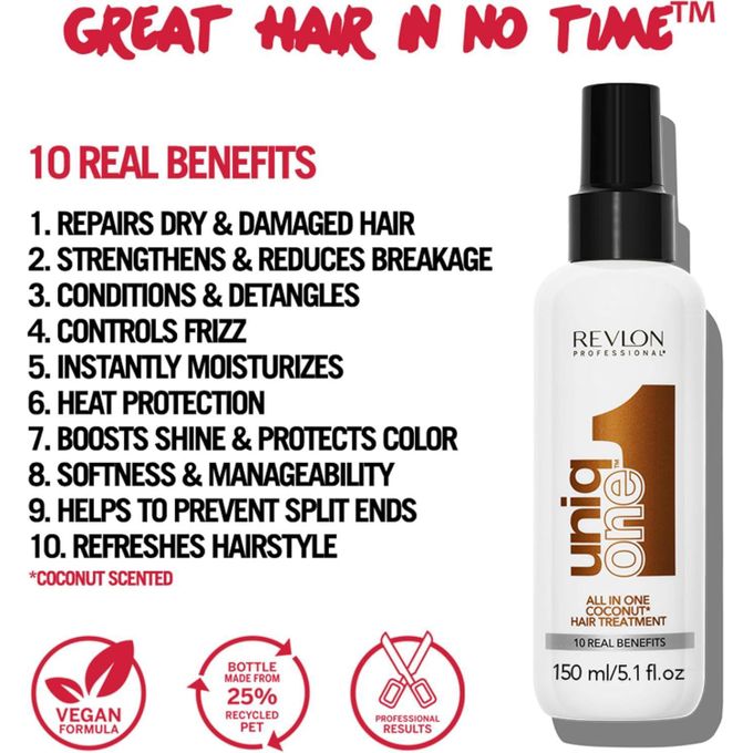 Revlon Professional UniqOne All In One Coconut Hair Treatment 150ml