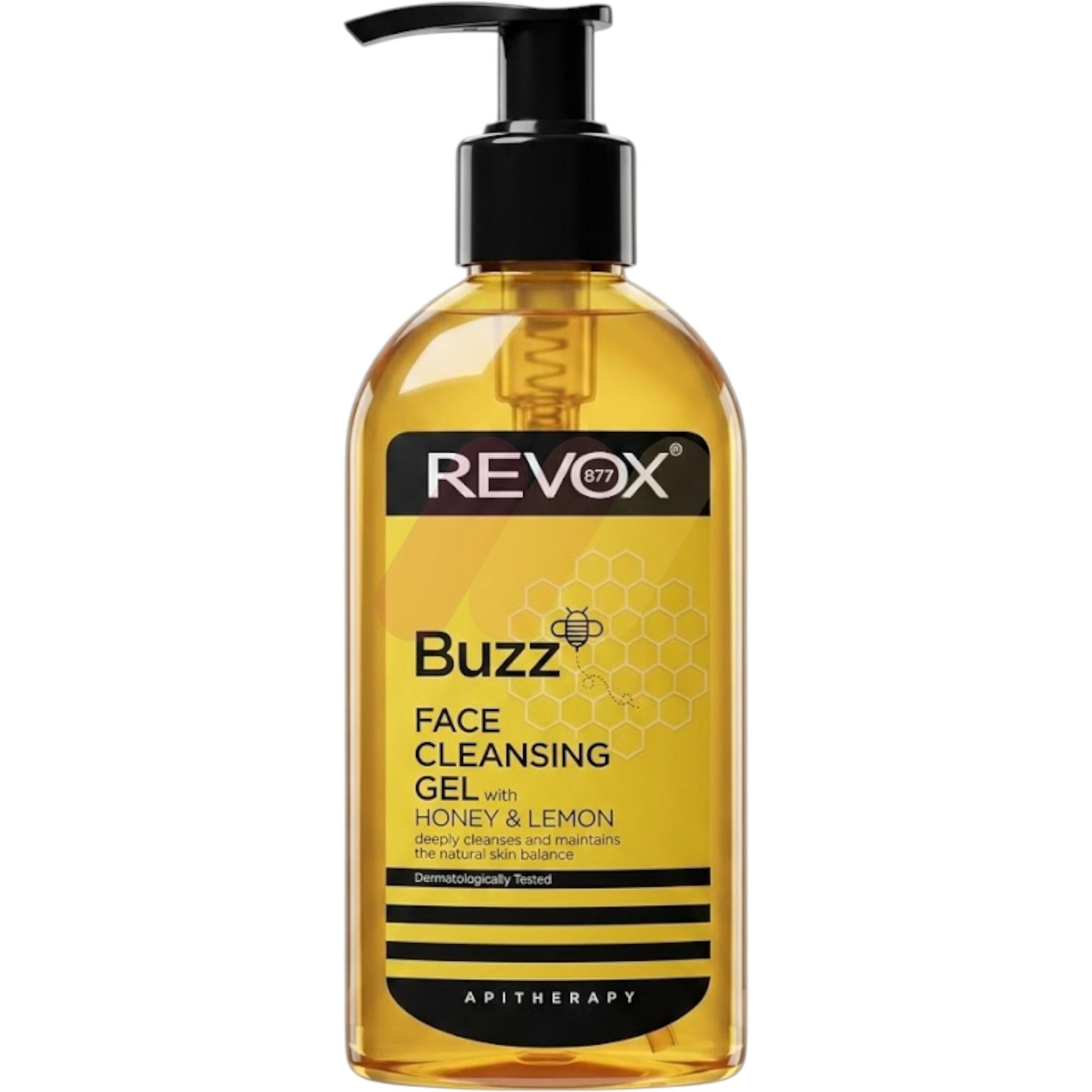 REVOX B77 Buzz Face Cleansing Gel with Honey & Lemon 180ml