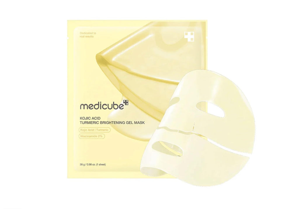 Medicube Kojic Acid Turmeric Brightening Gel Mask 28g (1 Sheet)