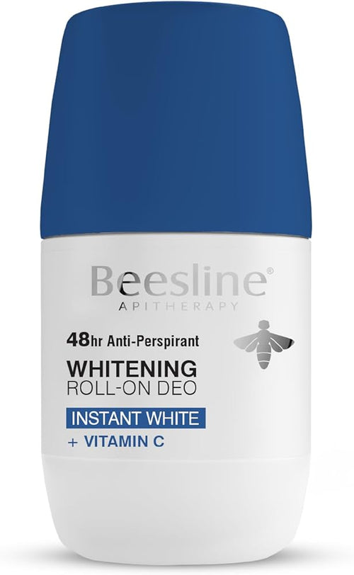Beesline Men's Whitening Roll-On Deodorant - Instant White + Vitamin C (Buy 1 Get 1 Free)