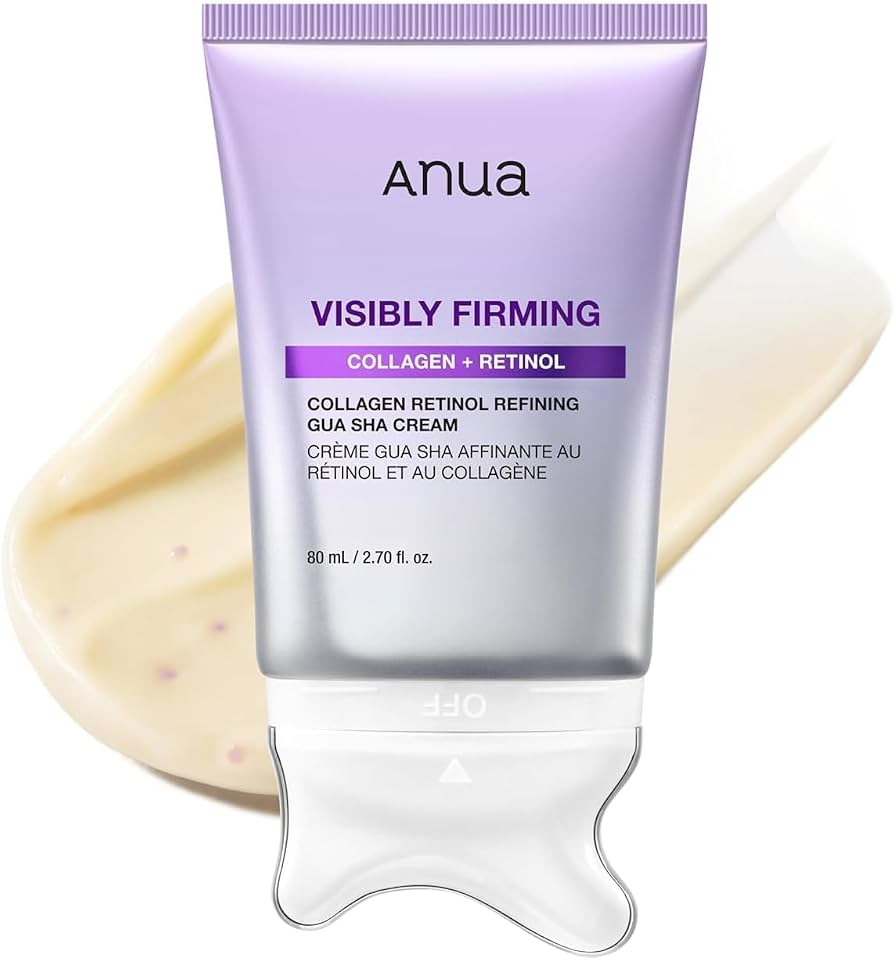 Anua Visibly Firming Collagen + Retinol Refining Gua Sha Cream 80ml
