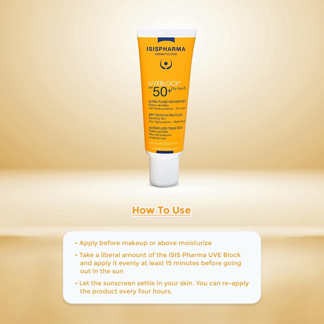 Isispharma Uveblock® SPF 50+ Dry touch