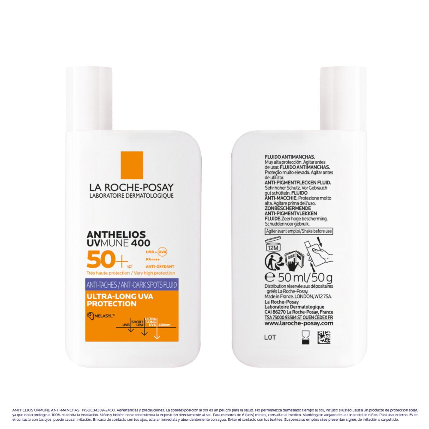 La Roche-Posay Anthelios UVMune 400 Anti-Dark Spots Fluid SPF 50+ (50 ml)