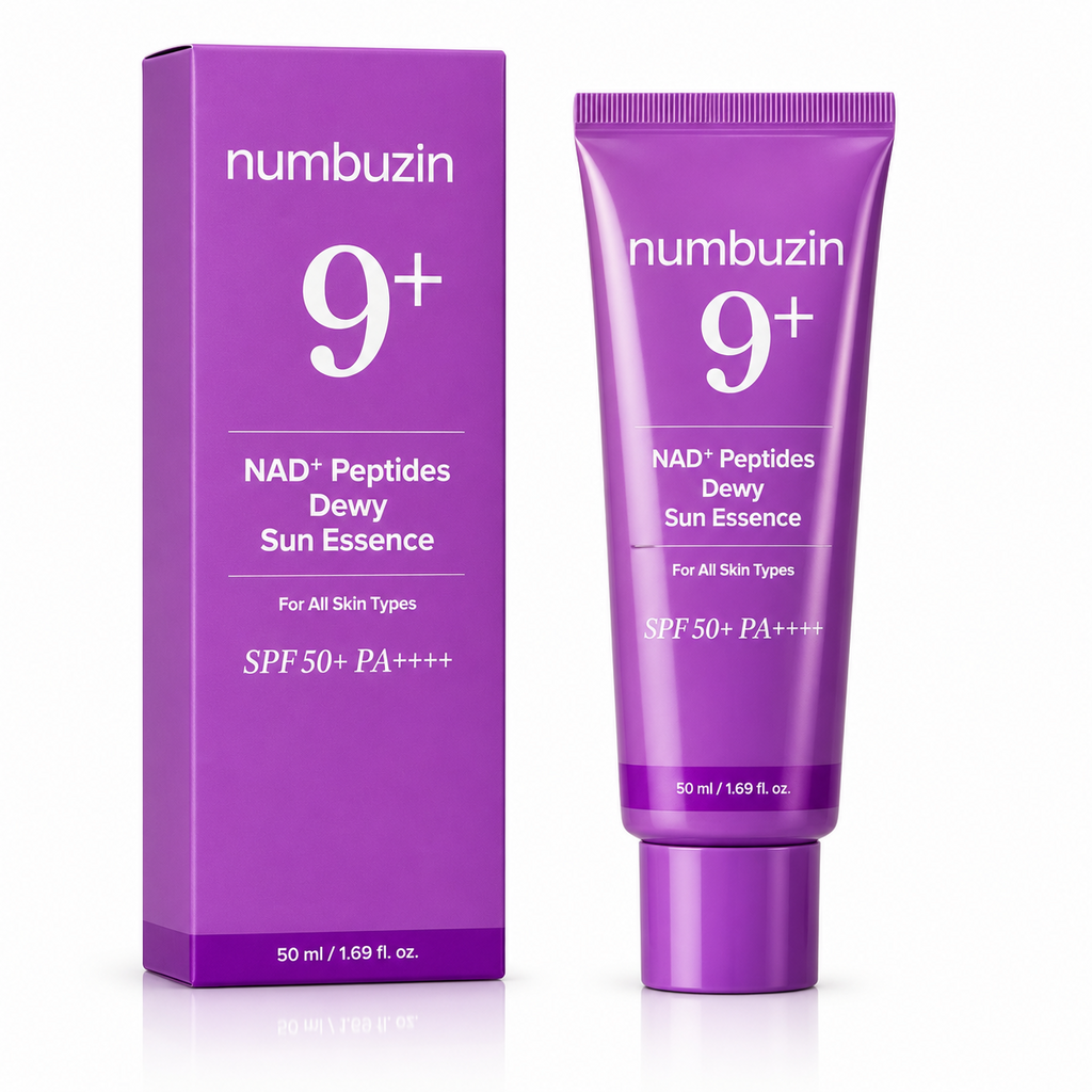 numbuzin No.9+ NAD+ Peptides Dewy Sun Essence SPF50+ PA++++ 50ml