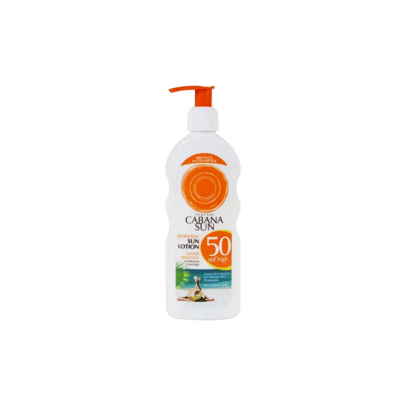 Cabana Sun Protective Sun Lotion Bronze Intensifier SPF 50 200ml