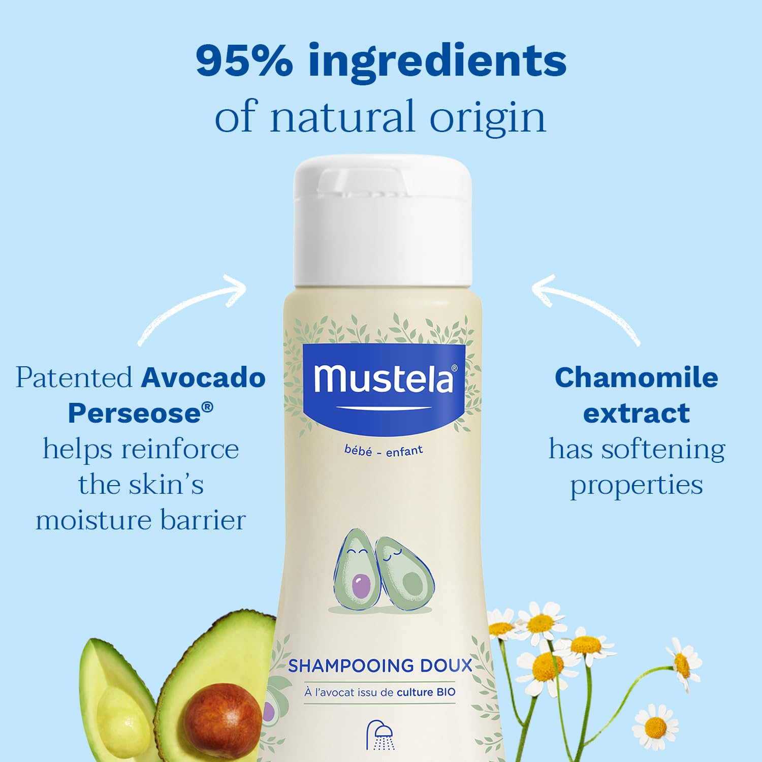 Mustela Gentle Shampoo (baby - child) 200ml