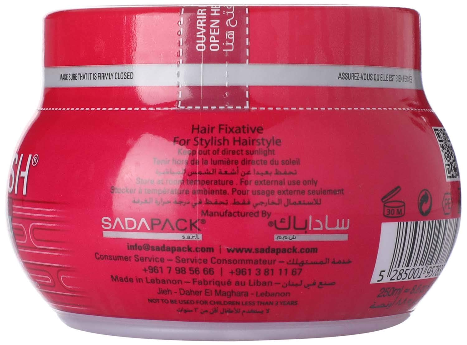 SADAPACK Cosmetics MODISH Pro Styling Hair Gel - THE GRUNGY 250ml