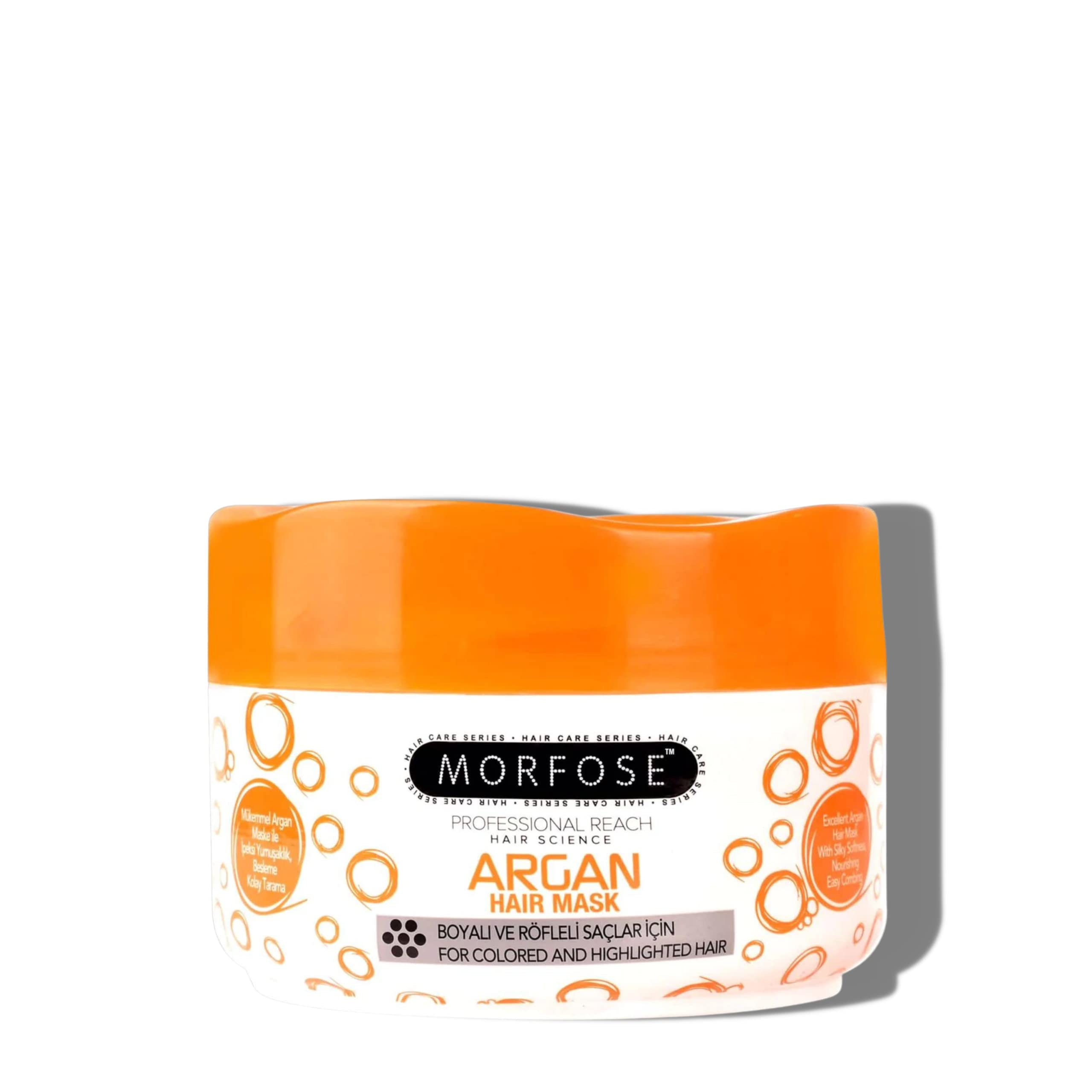 Morfose Professional Argan Hair Mask For Colored & Highlighted Hair 500ml