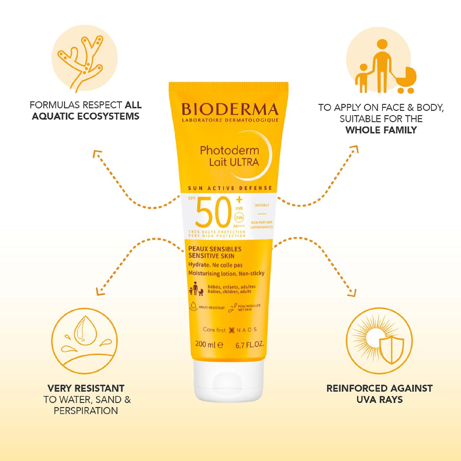 Bioderma Photoderm Lait ULTRA SPF 50+ Hydrating Lotion 100ml