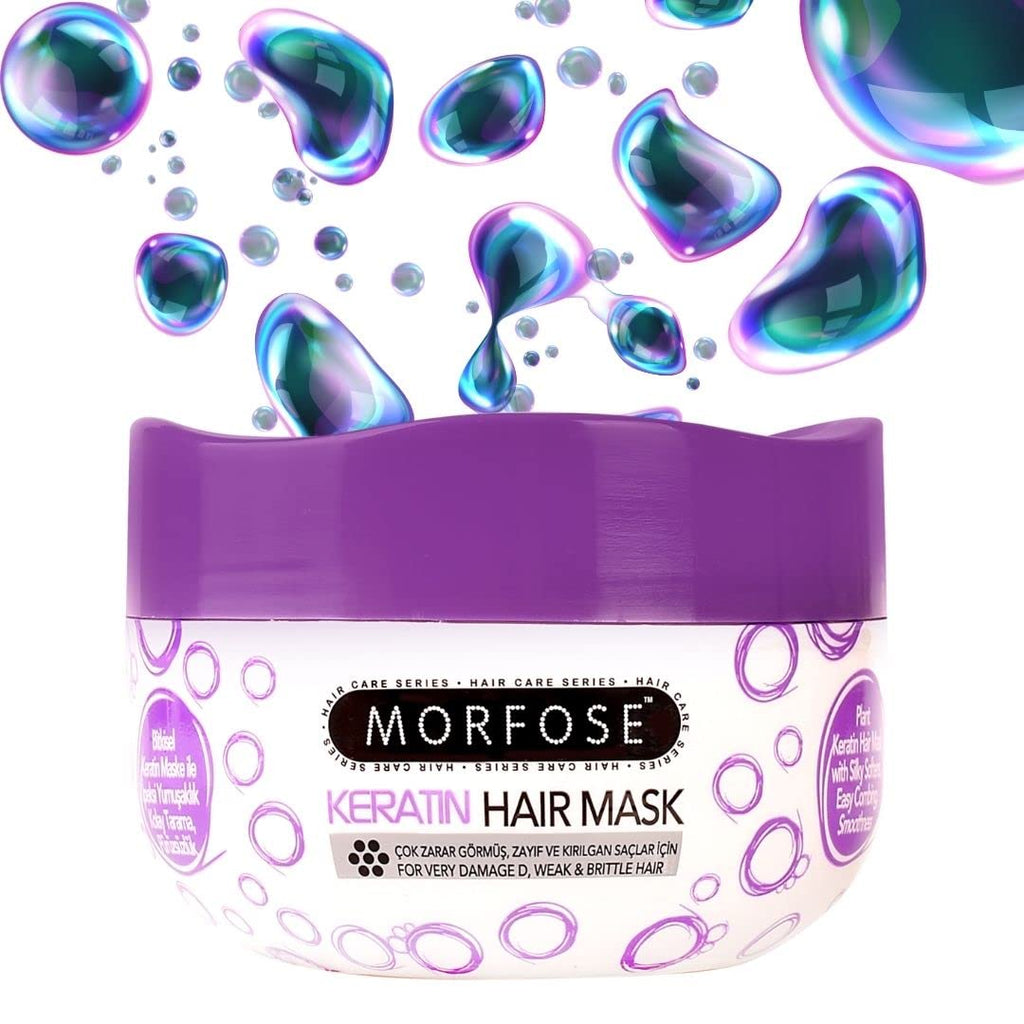 Morfose Professional Keratin Hair Mask For Very Damaged, Weak & Brittle Hair 500ml