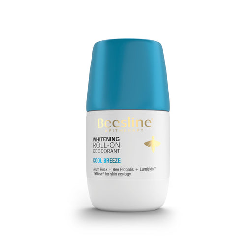 (Beesline Whitening Roll-On Deodorant-Cool Breeze Promo Pack 1+1 free) 50ml