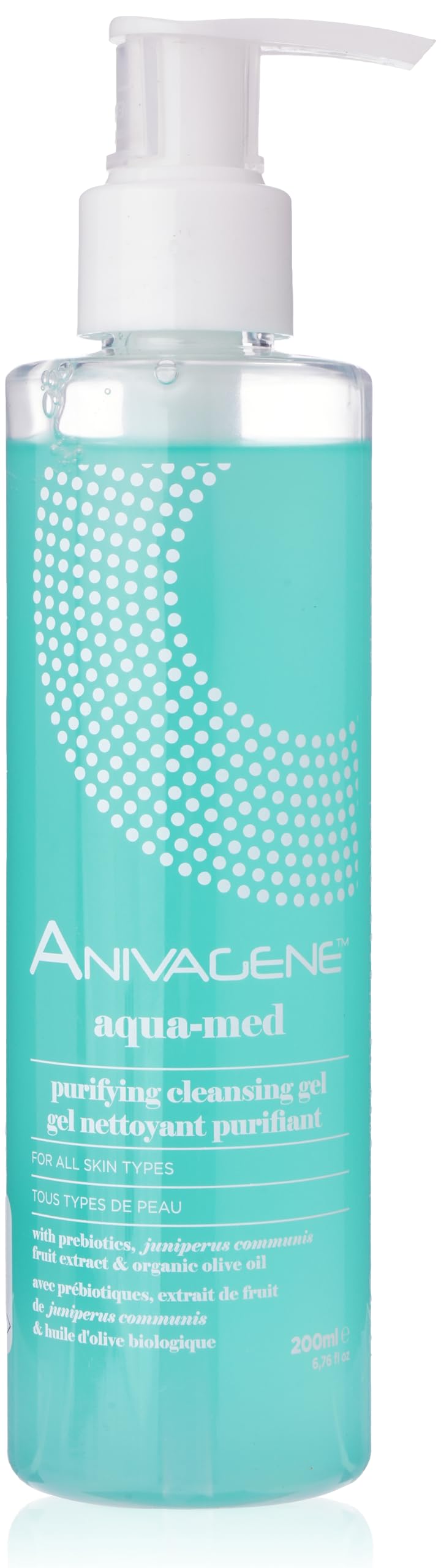 ANIVAGENE aqua-med purifying cleansing gel 200ml