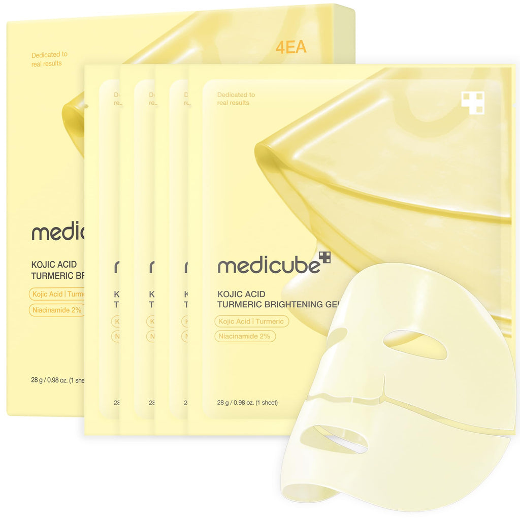 Medicube Kojic Acid Turmeric Brightening Gel Mask 28g (1 Sheet)