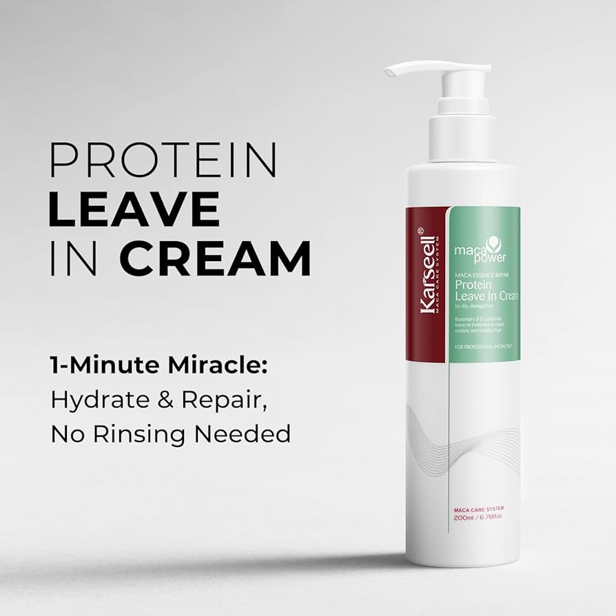 Karseell Maca Power Maca Essence Repair Protein Leave In Cream 200ml