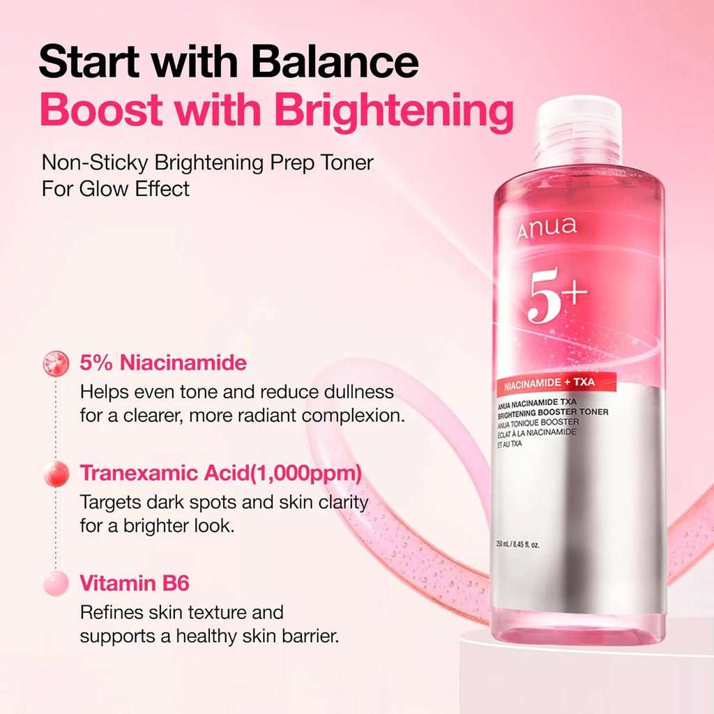 Anua Niacinamide TXA Brightening Booster Toner 250ml