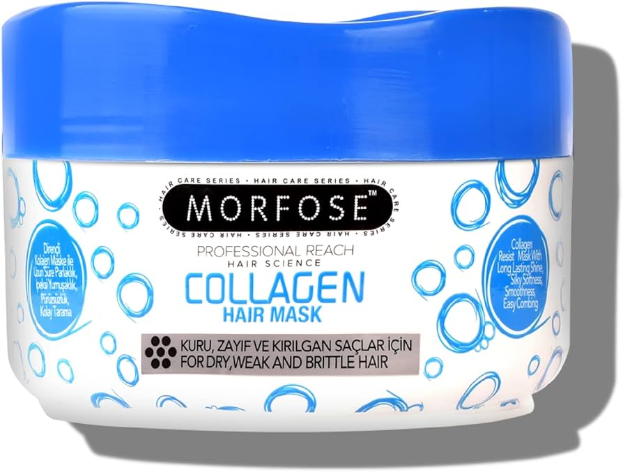 Morfose Professional Collagen Hair Mask For Dry, Weak & Brittle Hair 500ml