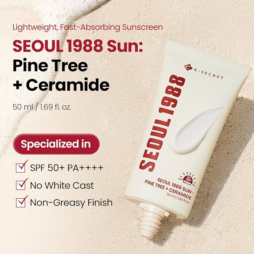 K-Secret SEOUL 1988 Sun: Pine Tree + Ceramide (50 ml)