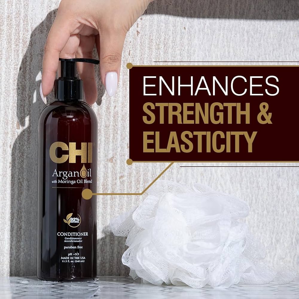 CHI Argan Oil with Moringa Oil Blend Conditioner 340ml