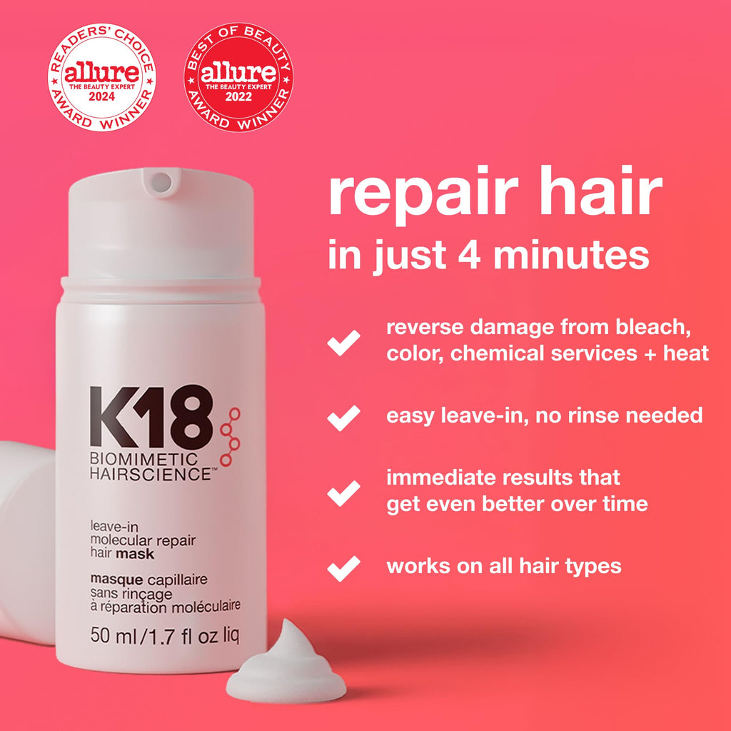 K18 Leave-In Molecular Repair Hair Mask 50ml