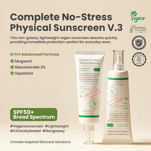 AXIS-Y Complete No-Stress Physical Sunscreen (Ver. 3) 50ml