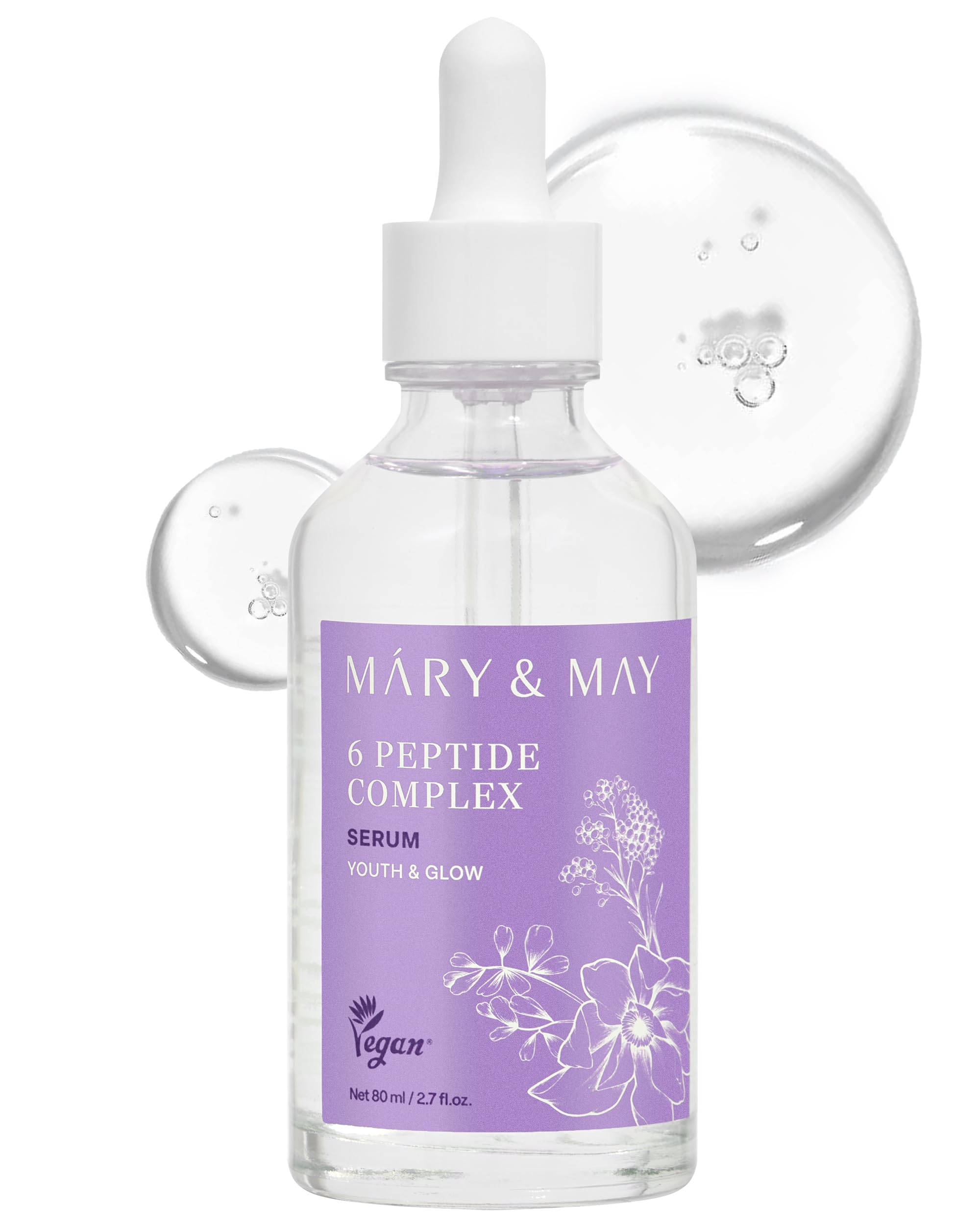 Mary & May 6 Peptide Complex Serum (Youth & Glow) 80ml