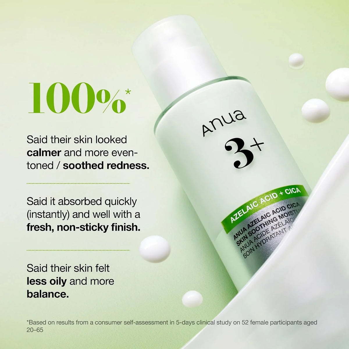 Anua Azelaic Acid + Cica Skin Soothing Moisturizer 100ml