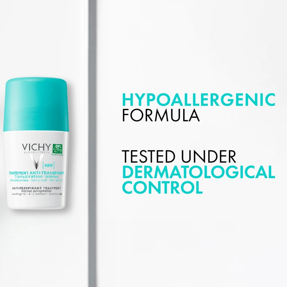 Vichy 48Hr Anti-Perspirant Treatment - Intense Perspiration 50ml