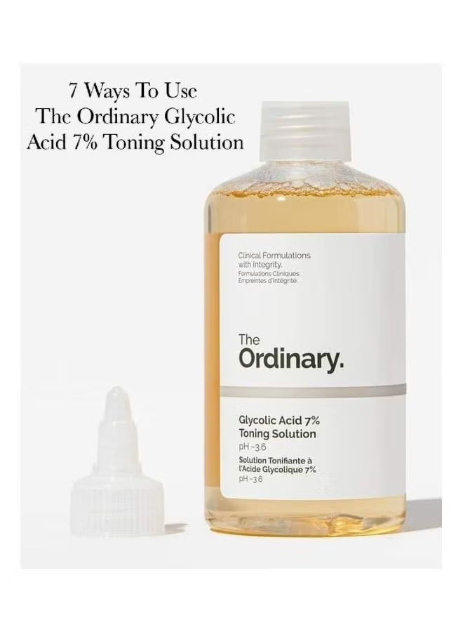 The Ordinary Glycolic Acid 7% Toning Solution 240ml