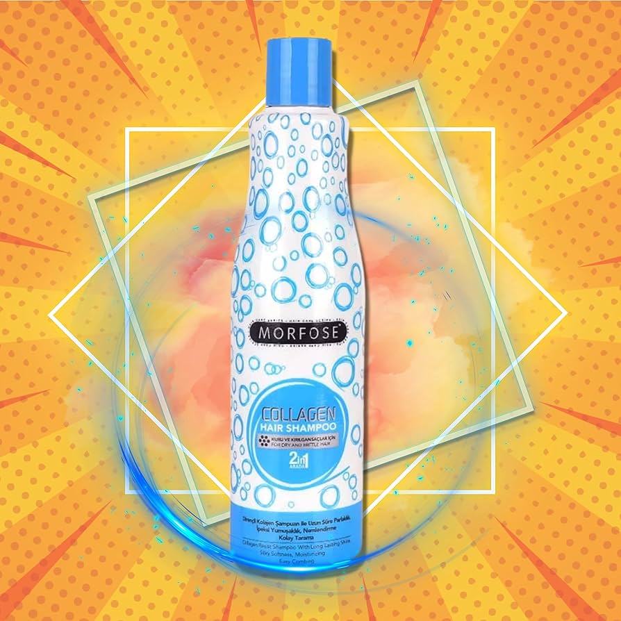 Morfose Professional Collagen Hair Shampoo 2in1 For Dry & Brittle Hair 500ml
