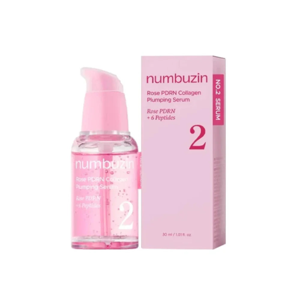 numbuzin No.2 Rose PDRN Collagen 2X Plumping Serum 30ml